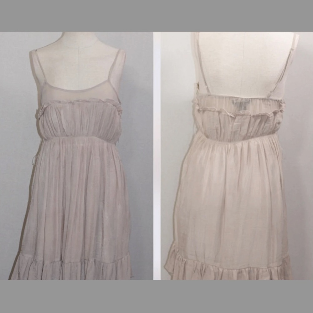 Tan Dress